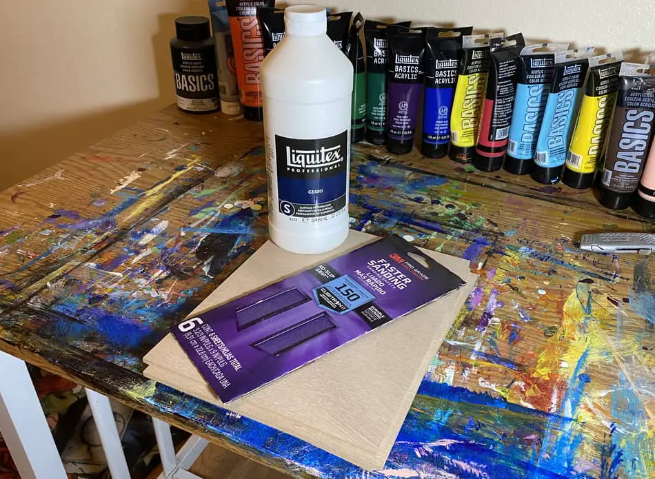 How To Use Acrylic Paint On Wood: Prepping to Paint – Art With Marc